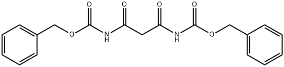 benzyl N-[3-oxo-3-(phenylmethoxycarbonylamino)propanoyl]carbamate, 94254-56-5, 结构式
