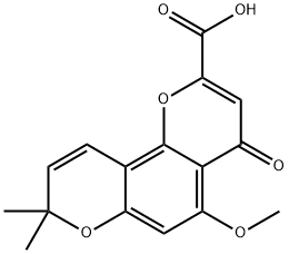 ペルホラチン酸 化学構造式