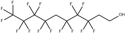 1-Decanol, 3,3,4,4,5,5,7,7,8,8,9,9,10,10,10-pentadecafluoro- Structure