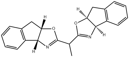 (3AR,3'AR,8AS,8'AS)-2,2'-亚乙基双[3A,8A-二氢-8H-茚并[1,2-D]噁唑 结构式