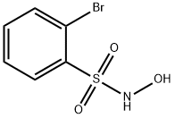2-bromo-N-hydroxybenzene-1-sulfonamide 结构式