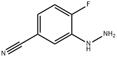 Benzonitrile, 4-fluoro-3-hydrazinyl-|