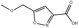 3-Isoxazolecarboxylicacid,5-(methoxymethyl)-(9CI) Struktur