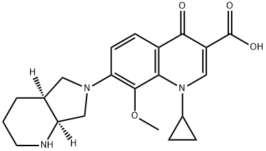 Moxifloxacin Impurity 20 HCl Struktur