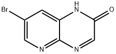 7-溴-1H-吡啶并[2,3-B]吡嗪-2-酮 结构式