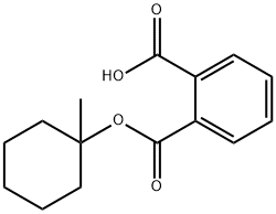 1-Methylcyclohexylphthalic Acid Ester,960-24-7,结构式