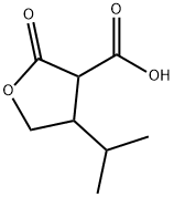 3-Furancarboxylic acid, tetrahydro-4-(1-methylethyl)-2-oxo-