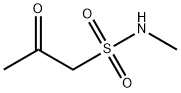 N-methyl-2-oxopropane-1-sulfonamide Structure