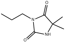 5,5-dimethyl-3-propylimidazolidine-2,4-dione 化学構造式
