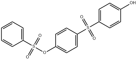Phenol, 4,4'-sulfonyldi-, benzenesulfonate (7CI) Structure