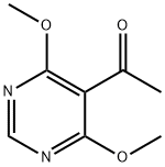 Ethanone, 1-(4,6-dimethoxy-5-pyrimidinyl)- Struktur
