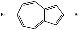 Azulene, 2,6-dibromo- 化学構造式