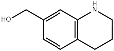 7-Quinolinemethanol, 1,2,3,4-tetrahydro- Struktur