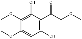 1-(2,6-Dihydroxy-3,4-dimethoxyphenyl)-2-methoxyethanone Structure