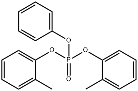 DI-O-TOLYLPHENYL PHOSPHATE,100065-15-4,结构式