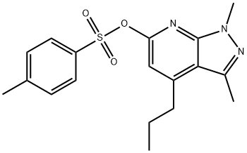 1,3-Dimethyl-4-propyl-1H-pyrazolo[3,4-b]pyridin-6-yl 4-Methylbenzene-1-sulfonate|1,3-二甲基-4-丙基-1H-吡唑并[3,4-B]吡啶-6-基4-甲基苯-1-磺酸盐