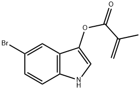 5-Bromindoxyl-methacrylat Struktur