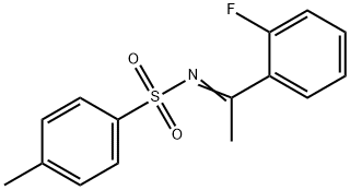 N-[1-(2-Fluorophenyl)ethylidene]-4-methylbenzenesulfonamide Structure