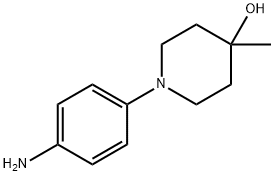 4-Piperidinol, 1-(4-aminophenyl)-4-methyl-,1002726-91-1,结构式