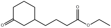 Cyclohexanebutanoic acid, 3-oxo-, ethyl ester Structure