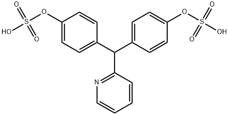 Phenol, 4,4'-(2-pyridinylmethylene)bis-, 1,1'-bis(hydrogen sulfate)|