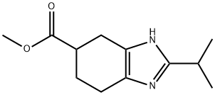 2-异丙基-4,5,6,7-四氢-1H-苯并[D]咪唑-6-羧酸甲酯,1004529-27-4,结构式