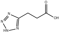 3-(2H-1,2,3,4-Tetrazol-5-yl)propanoic Acid Struktur