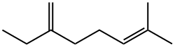 2-Octene, 2-methyl-6-methylene- Struktur