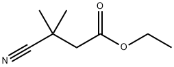 Butanoic acid, 3-cyano-3-methyl-, ethyl ester|