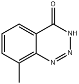 8-甲基苯并[D][1,2,3]三嗪-4(3H)-酮 结构式