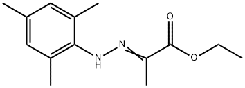 Propanoic acid, 2-[2-(2,4,6-trimethylphenyl)hydrazinylidene]-, ethyl ester