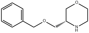 Morpholine, 3-[(phenylmethoxy)methyl]-, (R)-,101376-28-7,结构式