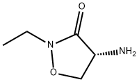 3-Isoxazolidinone, 4-amino-2-ethyl-, (4R)-,1013920-76-7,结构式