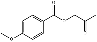 2-氧丙基4-甲氧基苯甲酸酯, 101395-49-7, 结构式