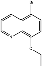 5-Bromo-8-ethoxyquinoline Struktur