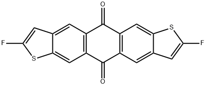 Anthra[2,3-b:6,7-b']dithiophene-5,11-dione, 2,8-difluoro- Structure