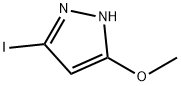3-碘-5-甲氧基-1H-吡唑 结构式