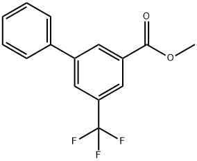 [1,1'-Biphenyl]-3-carboxylic acid, 5-(trifluoromethyl)-, methyl ester Struktur