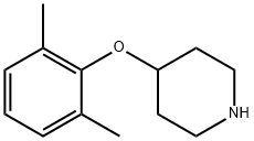 Piperidine, 4-(2,6-dimethylphenoxy)- Structure