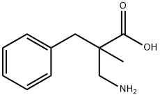 3-amino-2-benzyl-2-methylpropanoic acid Structure