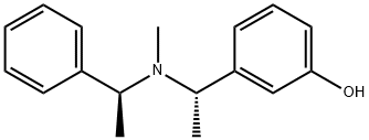 Phenol, 3-[(1S)-1-[methyl[(1S)-1-phenylethyl]amino]ethyl]- 结构式