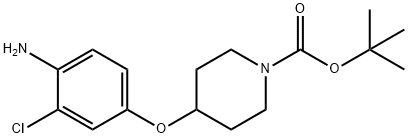 1018895-07-2 tert-butyl 4-(4-amino-3-chlorophenoxy)piperidine-1-carboxylate