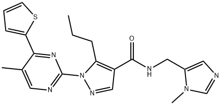 Insulin levels modulator Structure