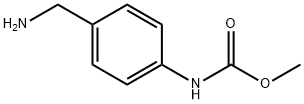 N-[4-(氨基甲基)苯基]氨基甲酸甲酯,1019390-39-6,结构式