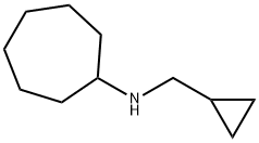 Cycloheptanamine, N-(cyclopropylmethyl)- Structure