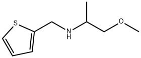 2-Thiophenemethanamine, N-(2-methoxy-1-methylethyl)- Struktur