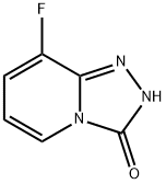 1,2,4-Triazolo[4,3-a]pyridin-3(2H)-one, 8-fluoro- Structure