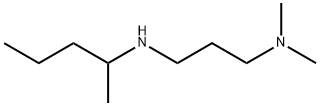 N1,N1-二甲基-N3-(戊-2-基)丙烷-1,3-二胺 结构式