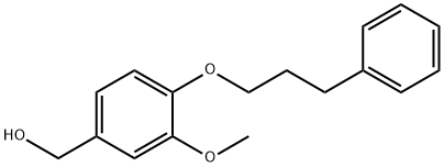 Benzenemethanol, 3-methoxy-4-(3-phenylpropoxy)-|