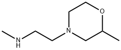 4-Morpholineethanamine,N,2-dimethyl- Struktur